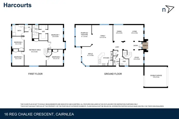 Floorplan of Homely house listing, 16 Reg Chalke Crescent, Cairnlea VIC 3023