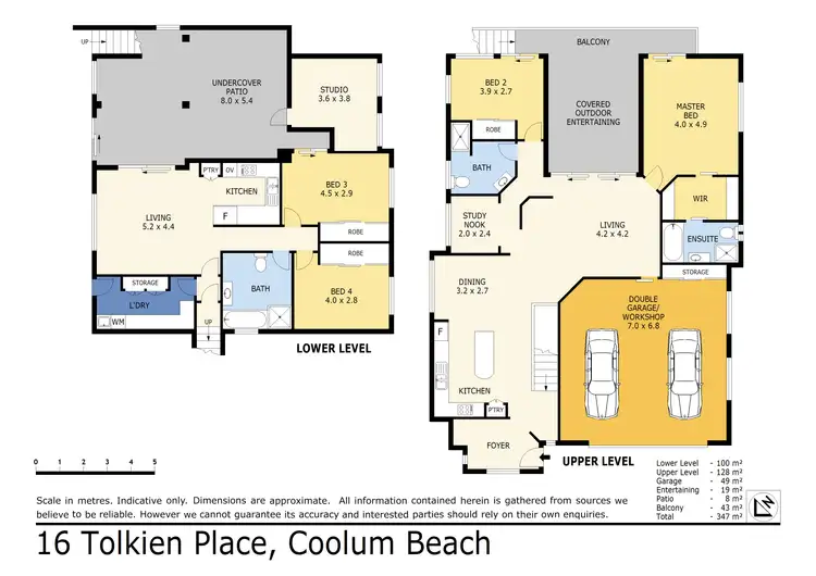 Floorplan of Homely house listing, 16 Tolkien Place, Coolum Beach QLD 4573