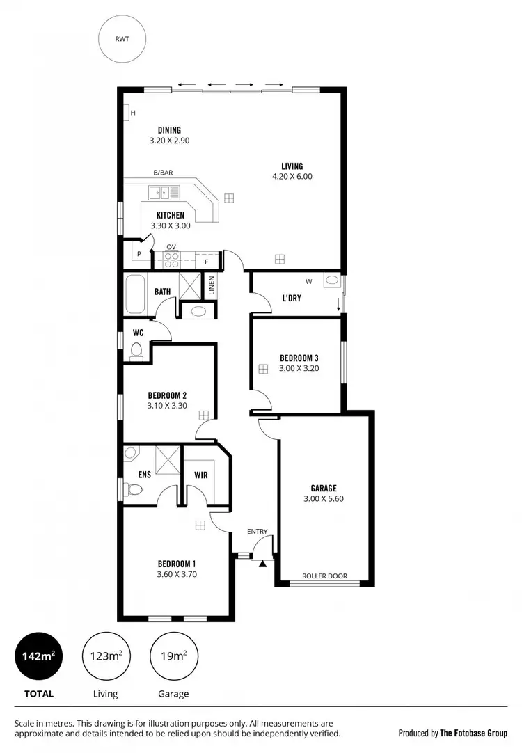 Floorplan of Homely house listing, 2/4 Walnut Street, Old Reynella SA 5161