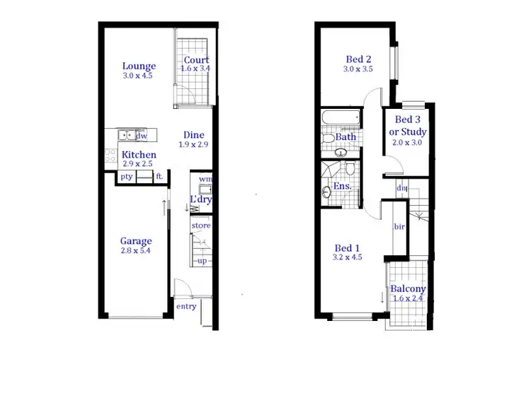 Floorplan of Homely house listing, 10A Heaslip Close, Adelaide SA 5000