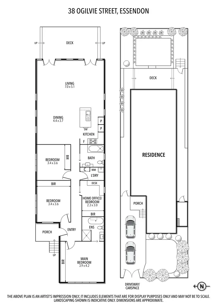 Floorplan of Homely house listing, 38 Ogilvie Street, Essendon VIC 3040