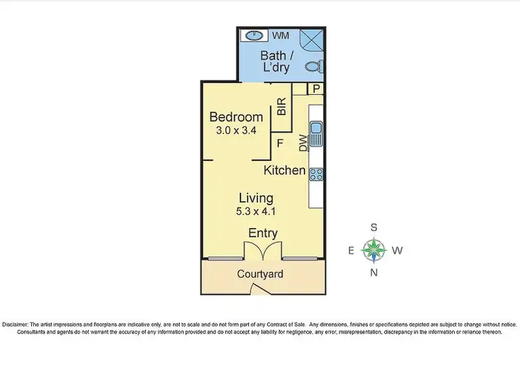 Floorplan of Homely unit listing, 1/165A Sunshine Road, West Footscray VIC 3012