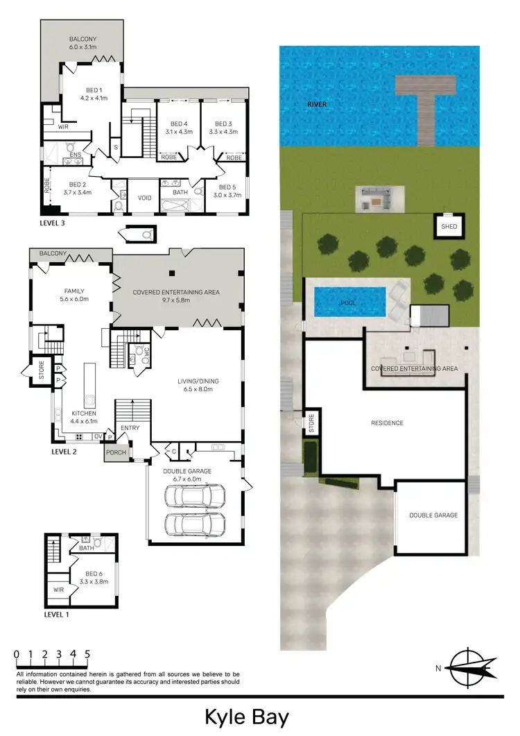 Floorplan of Homely house listing, 99A Kyle Parade, Kyle Bay NSW 2221