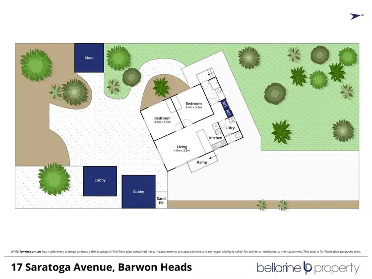 Floorplan of Homely house listing, 17 Saratoga Avenue, Barwon Heads VIC 3227