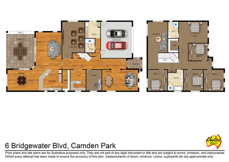Floorplan of Homely house listing, 6 Bridgewater Boulevard, Camden Park NSW 2570