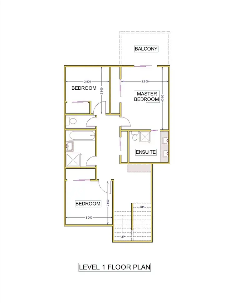 Floorplan of Homely townhouse listing, 2/6 Carnarvon Ave, Springfield Lakes QLD 4300