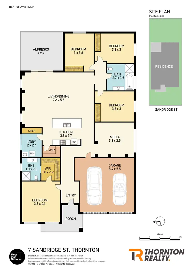 Floorplan of Homely house listing, 7 Sandridge Street, Thornton NSW 2322