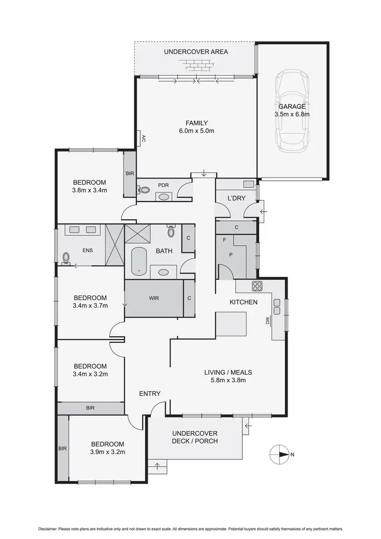 Floorplan of Homely house listing, 25 Ian Crescent, Airport West VIC 3042