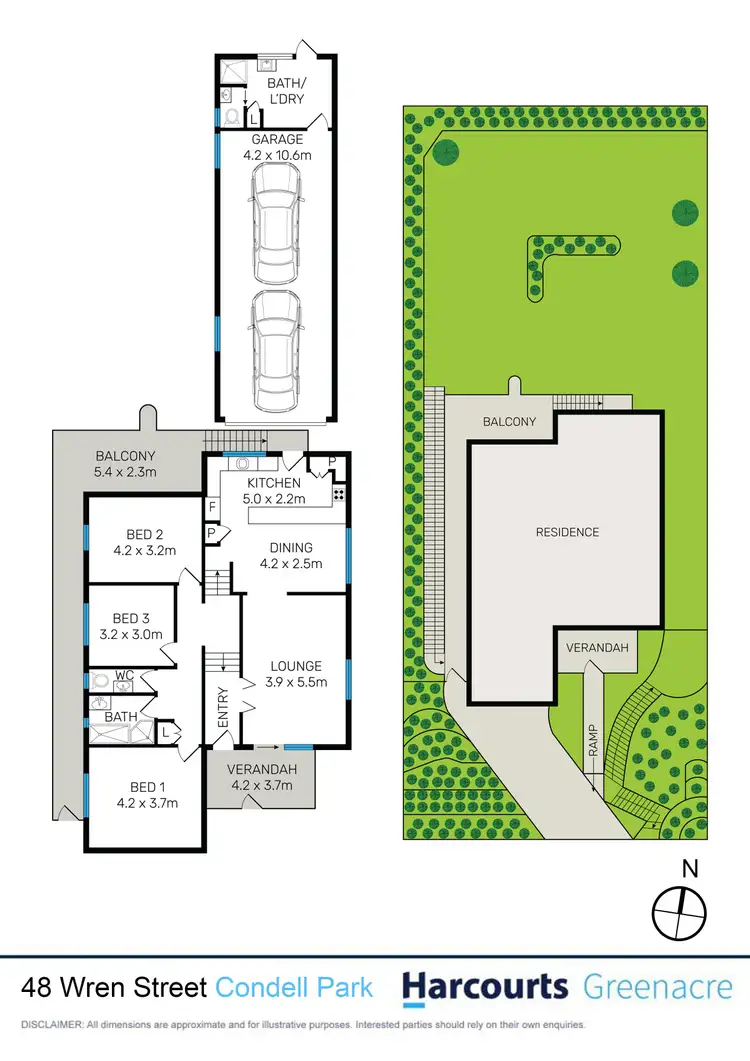 Floorplan of Homely house listing, 48 Wren Street, Condell Park NSW 2200