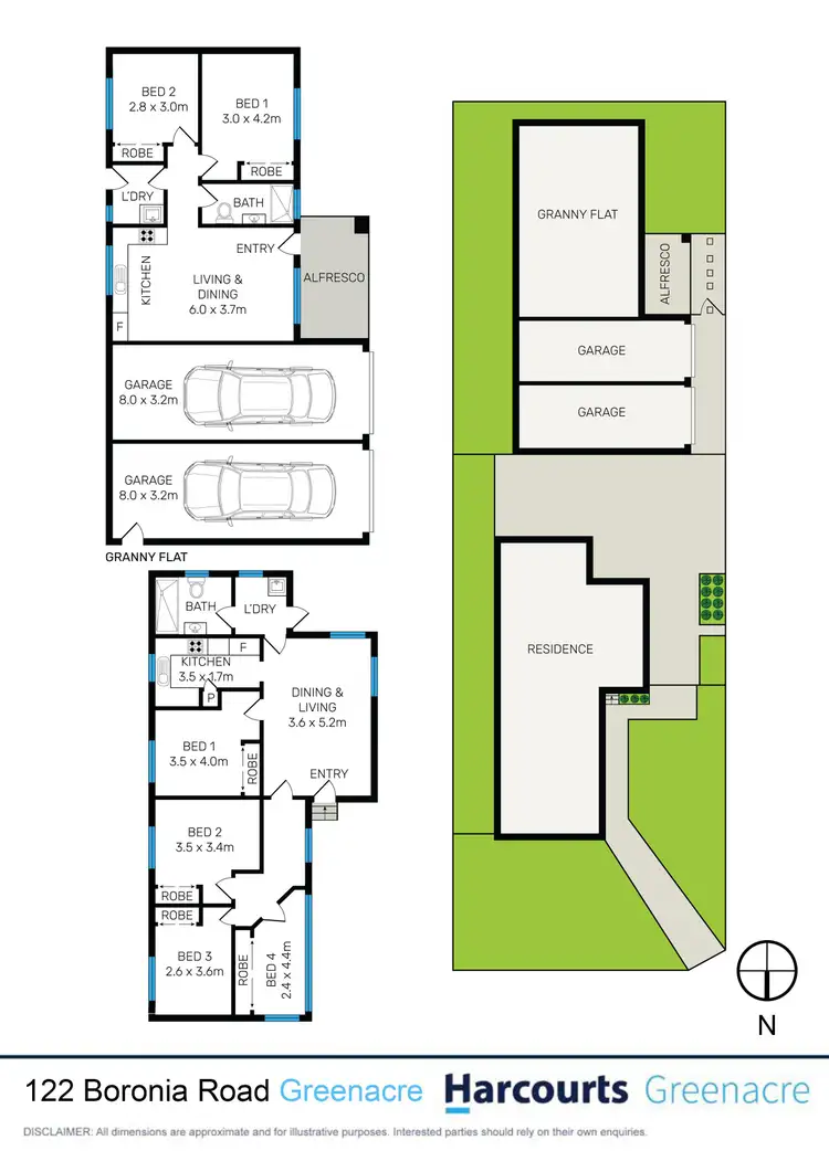 Floorplan of Homely house listing, 122 Boronia Road, Greenacre NSW 2190