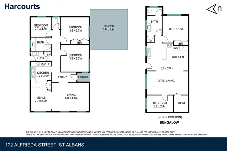Floorplan of Homely house listing, 172 Alfrieda Street, St Albans VIC 3021