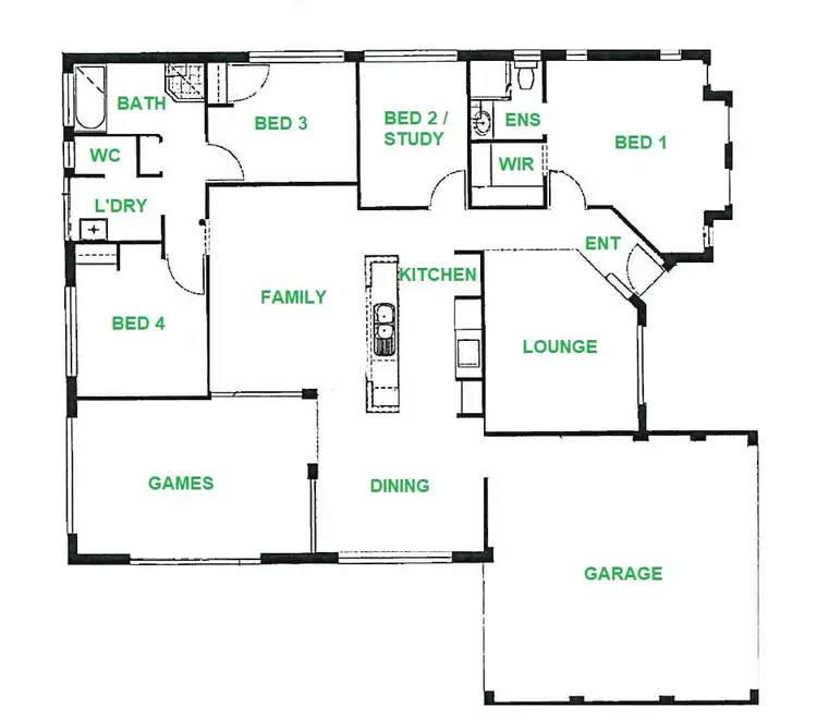 Floorplan of Homely house listing, 23 Alveley Loop, Butler WA 6036