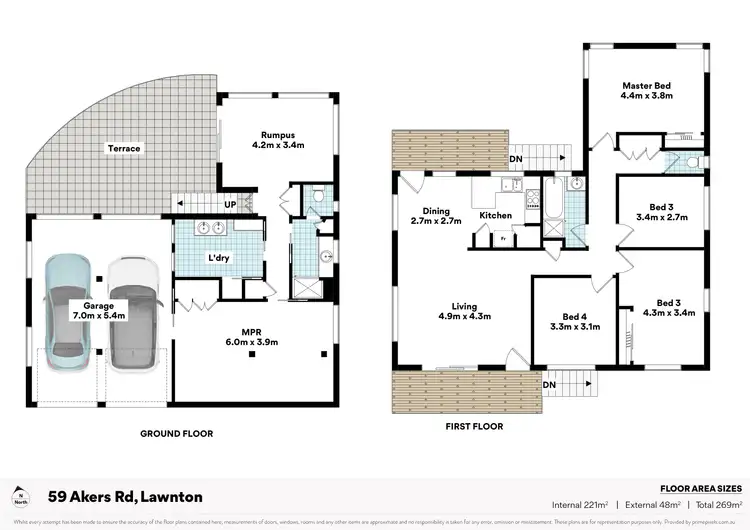Floorplan of Homely house listing, 59 Akers Road, Lawnton QLD 4501