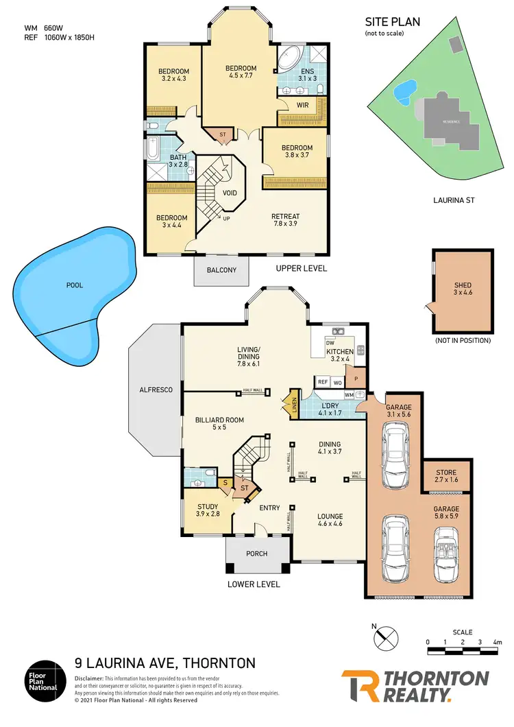 Floorplan of Homely house listing, 9 Laurina Avenue, Thornton NSW 2322