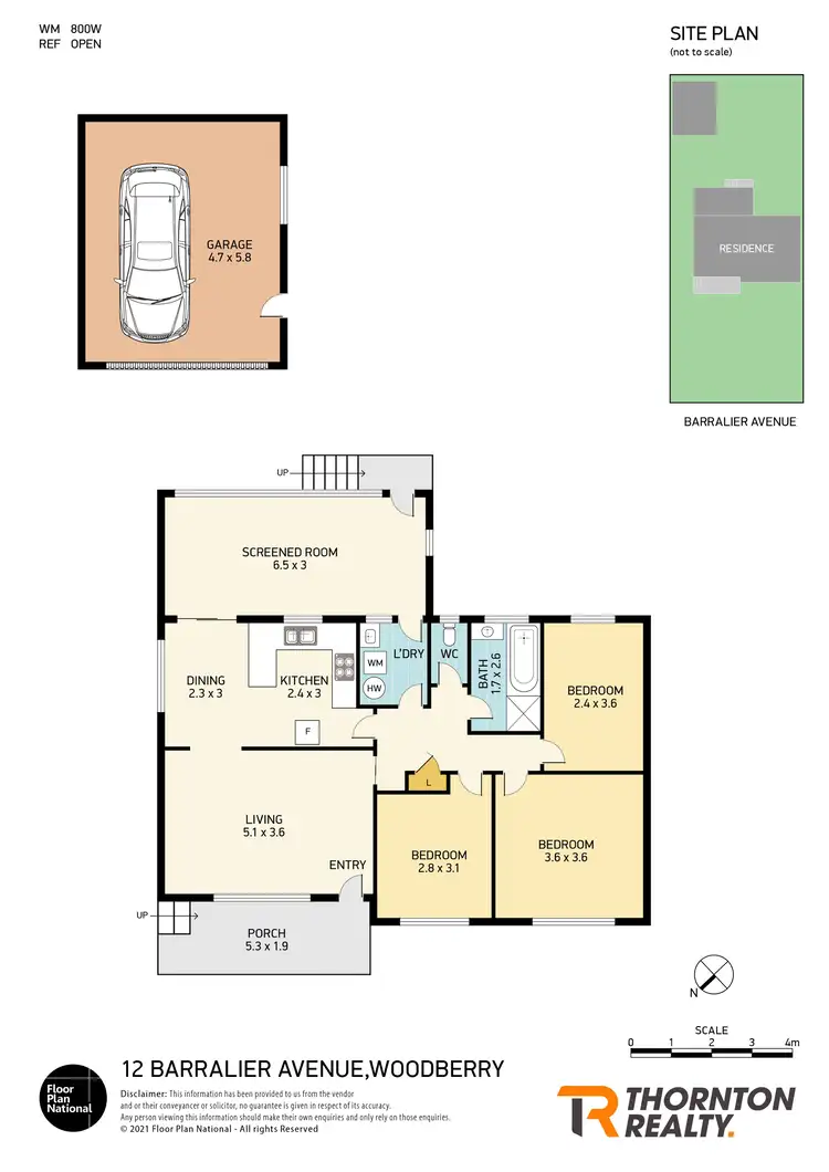 Floorplan of Homely house listing, 12 Barralier Avenue, Woodberry NSW 2322