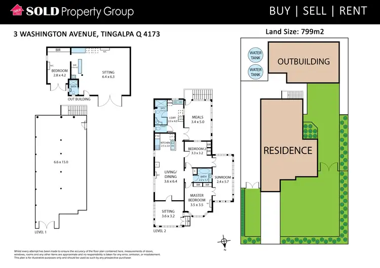Floorplan of Homely house listing, 3 Washington Avenue, Tingalpa QLD 4173
