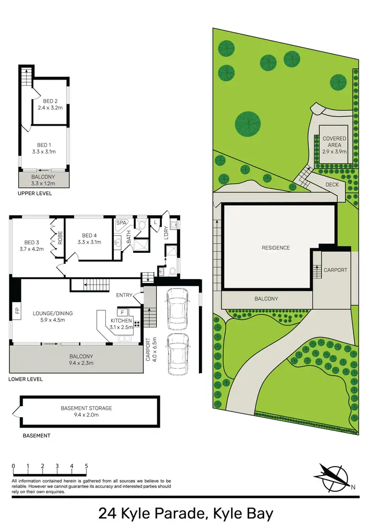 Floorplan of Homely house listing, 24 Kyle Parade, Kyle Bay NSW 2221