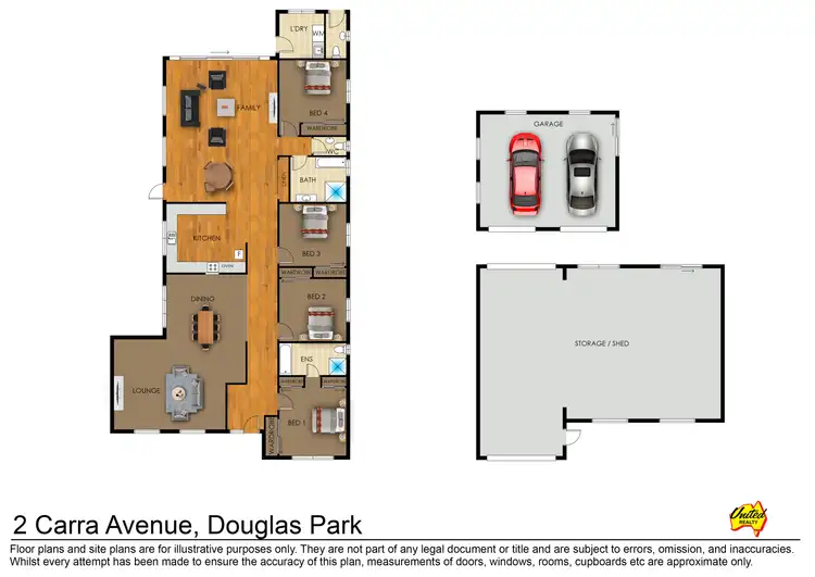 Floorplan of Homely house listing, 2 Carra Avenue, Douglas Park NSW 2569