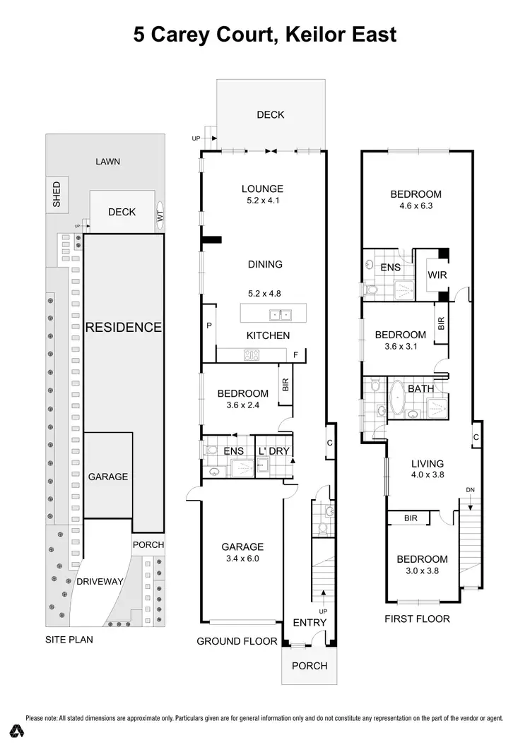 Floorplan of Homely house listing, 5 Carey Court, Keilor East VIC 3033