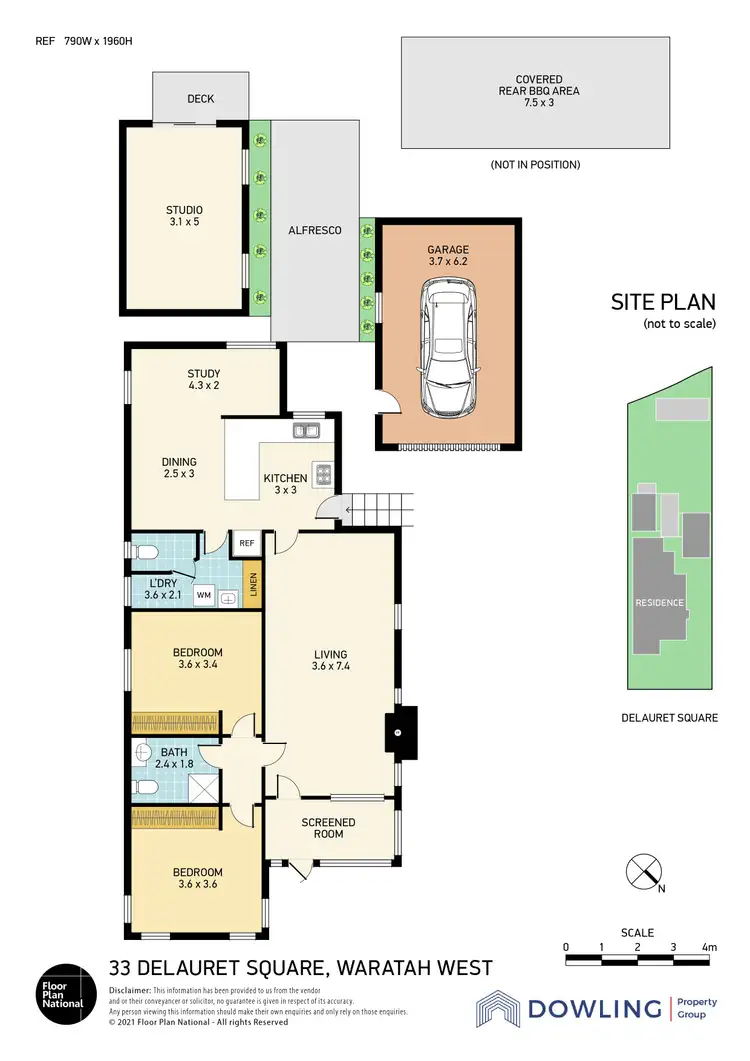 Floorplan of Homely house listing, 33 Delauret Square, Waratah West NSW 2298