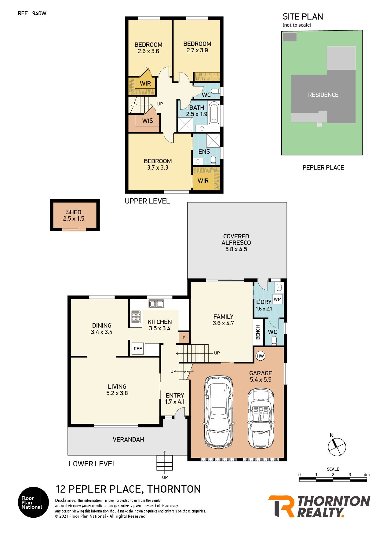 Floorplan of Homely house listing, 12 Pepler Place, Thornton NSW 2322