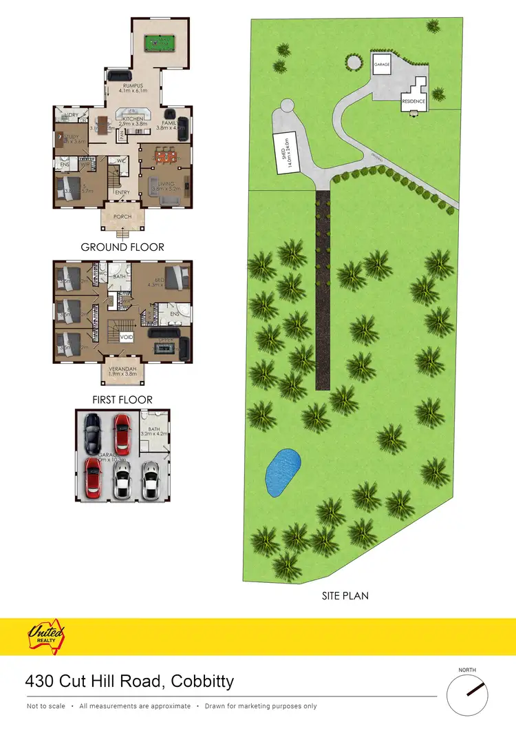 Floorplan of Homely house listing, 430 Cut Hill Road, Cobbitty NSW 2570