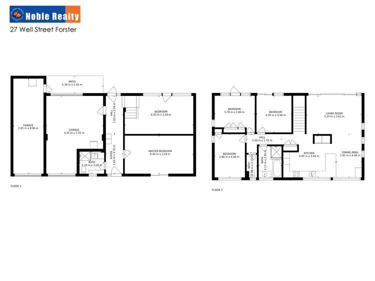 Floorplan of Homely house listing, 27 Well Street, Forster NSW 2428