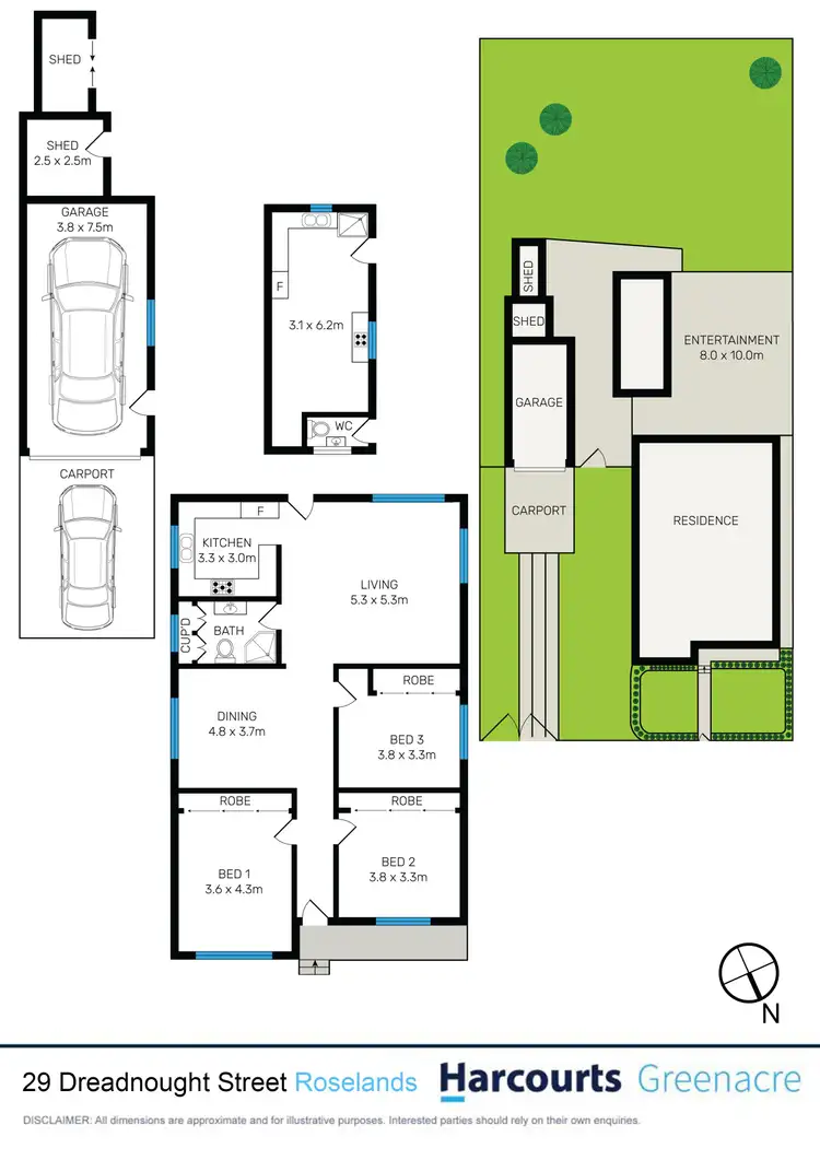 Floorplan of Homely house listing, 29 Dreadnought Street, Roselands NSW 2196