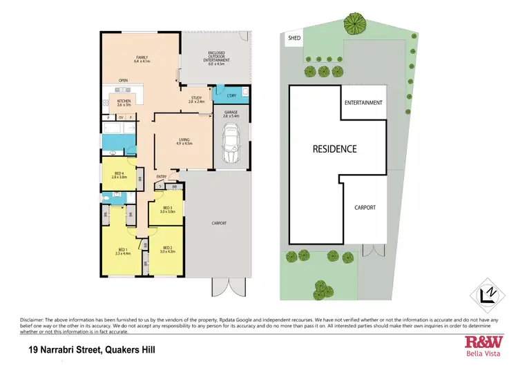Floorplan of Homely house listing, 19 Narrabri Street, Quakers Hill NSW 2763