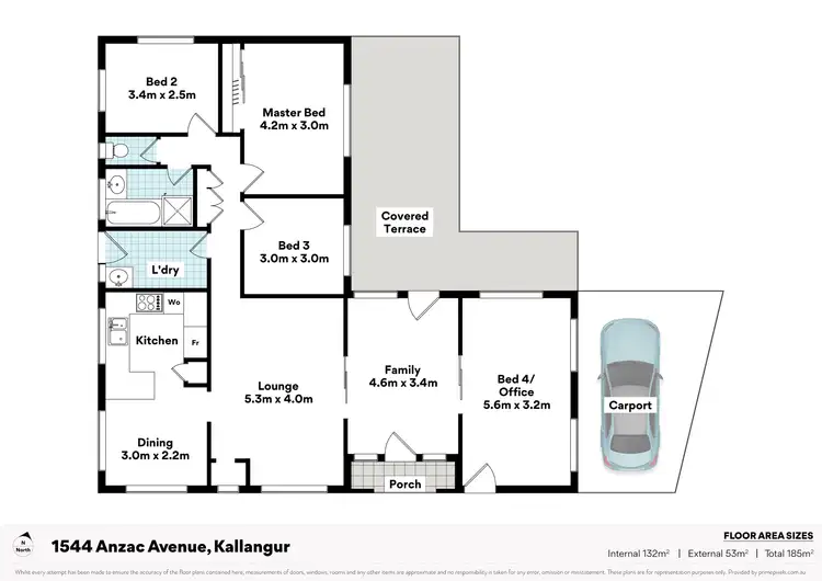 Floorplan of Homely house listing, 1544 Anzac Avenue, Kallangur QLD 4503