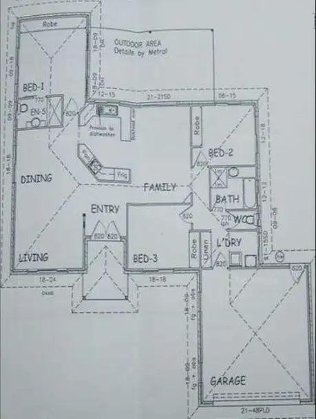 Floorplan of Homely house listing, 15 Baker-Finch Drive, Bargara QLD 4670