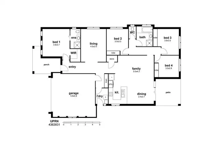 Floorplan of Homely house listing, Address available on request