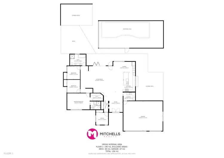 Floorplan of Homely house listing, 28 Ansons Road, Dundowran Beach QLD 4655