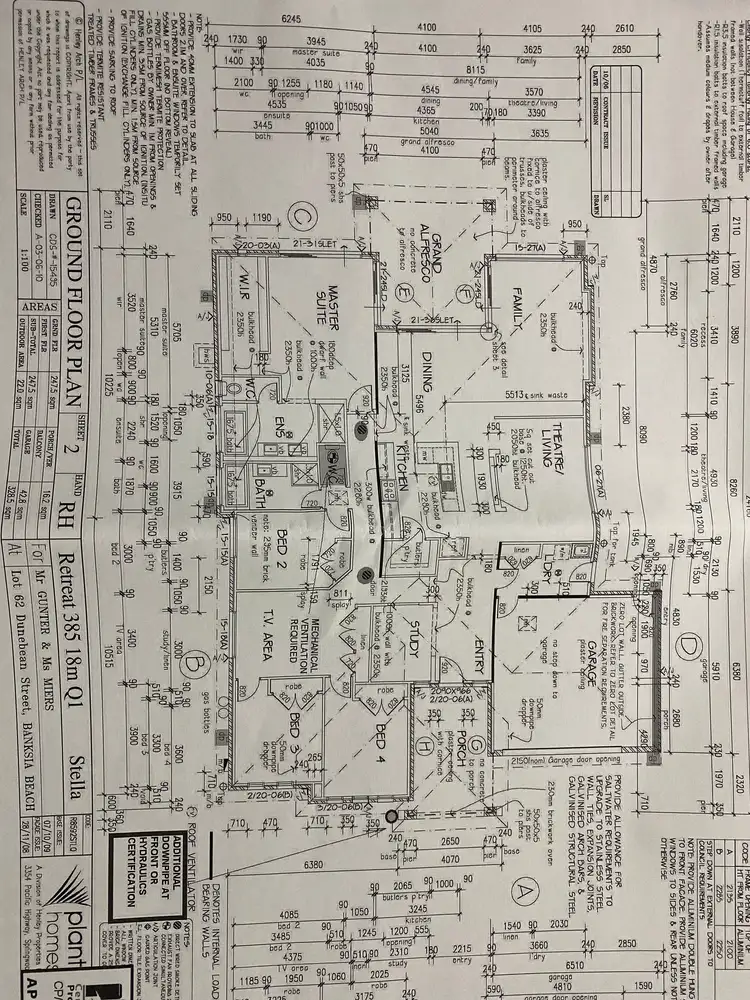 Floorplan of Homely house listing, 45 Dunebean Drive, Banksia Beach QLD 4507