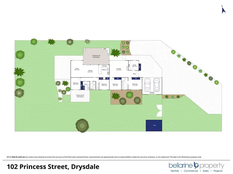 Floorplan of Homely house listing, 102 Princess Street, Drysdale VIC 3222