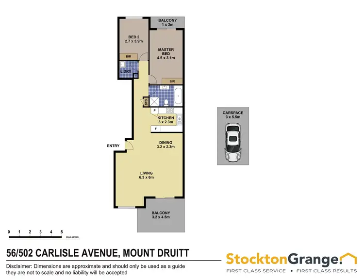 Floorplan of Homely unit listing, 56/502 Carlisle Avenue, Mount Druitt NSW 2770