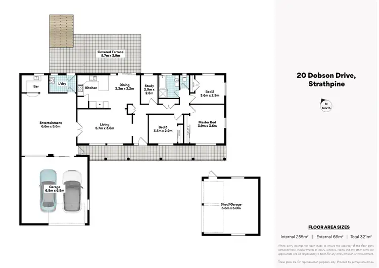 Floorplan of Homely house listing, 20 Dobson Drive, Strathpine QLD 4500