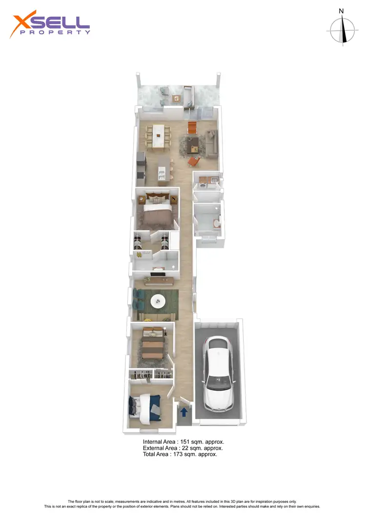 Floorplan of Homely house listing, 5 Albert Street, Ascot Park SA 5043