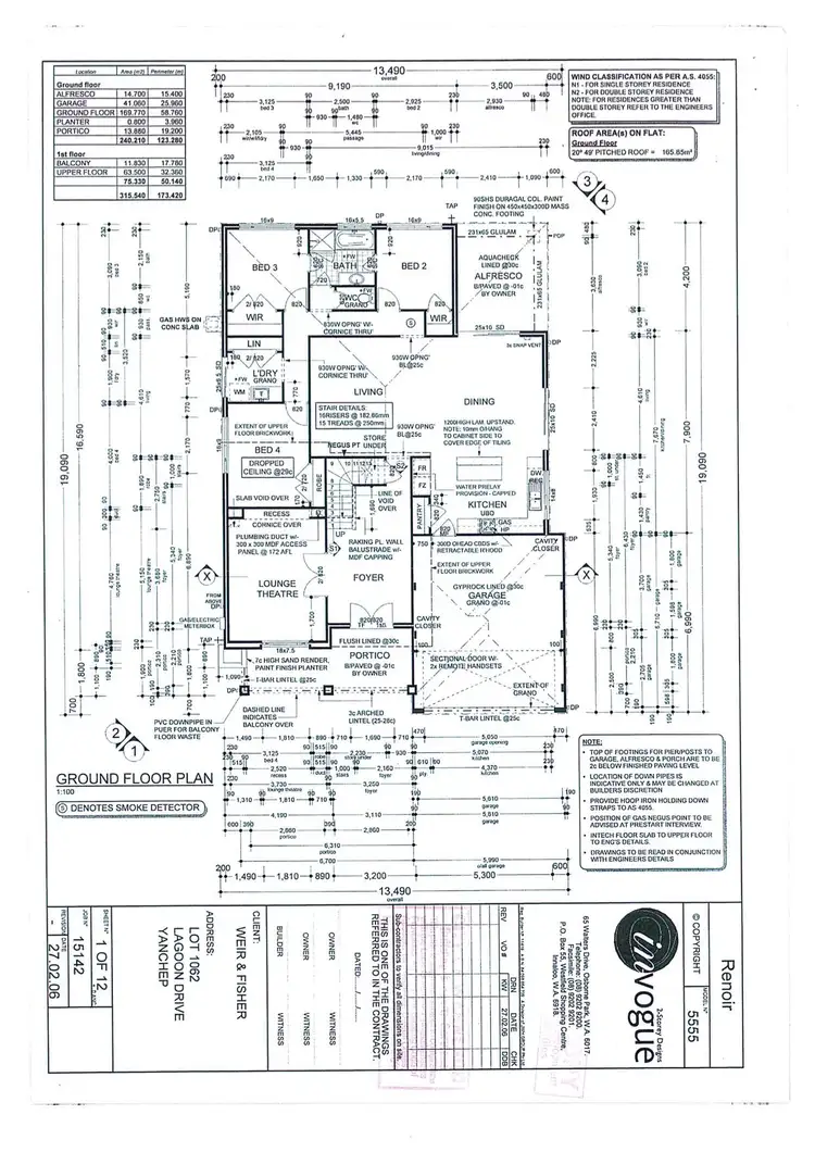 Floorplan of Homely house listing, 192 Lagoon Drive, Yanchep WA 6035