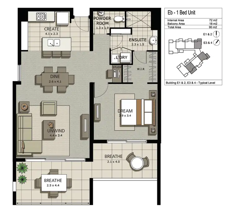 Floorplan of Homely apartment listing, 15/154 Musgrave Avenue, Southport QLD 4215
