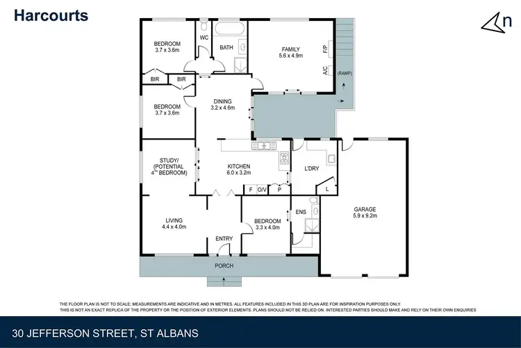 Floorplan of Homely house listing, 30 Jefferson Street, St Albans VIC 3021