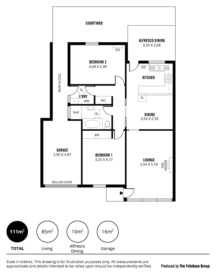 Floorplan of Homely house listing, 3/81 Augusta Street, Glenelg East SA 5045