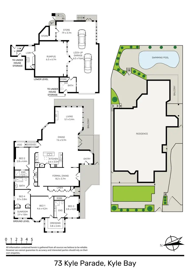 Floorplan of Homely house listing, 73 Kyle Pde, Kyle Bay NSW 2221