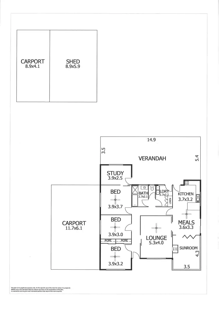 Floorplan of Homely house listing, 31 Doecke Road, Murray Bridge SA 5253