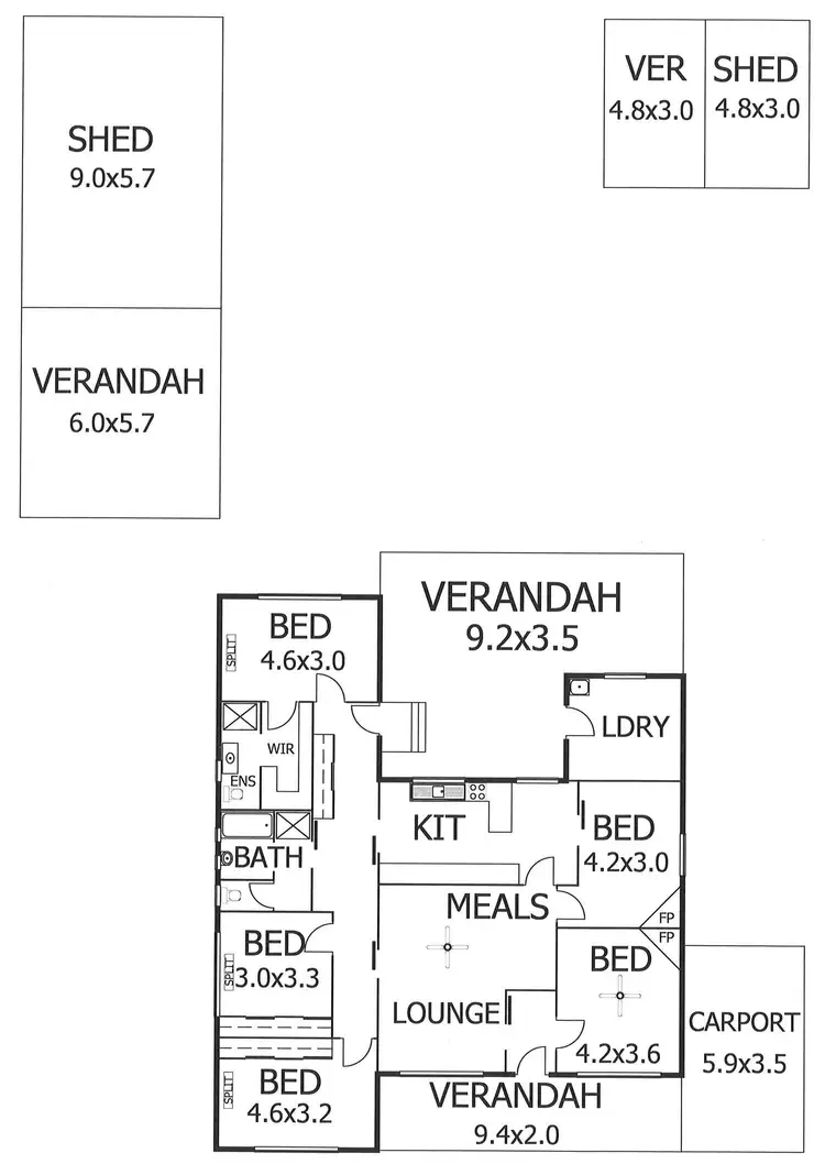 Floorplan of Homely house listing, 23 Verdun Road, Murray Bridge SA 5253