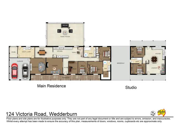 Floorplan of Homely house listing, 124 Victoria Road, Wedderburn NSW 2560