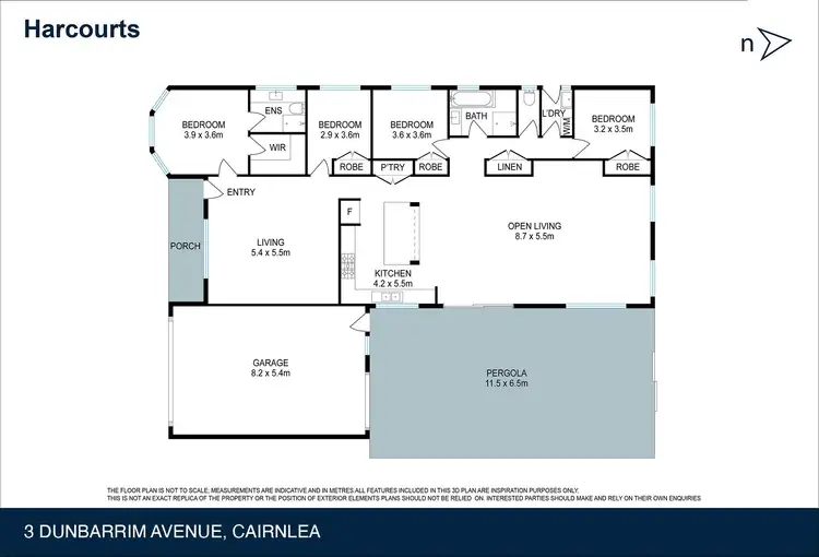 Floorplan of Homely house listing, 3 Dunbarrim Avenue, Cairnlea VIC 3023