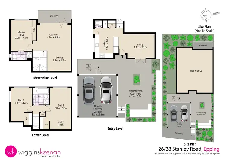 Floorplan of Homely townhouse listing, 26/38 Stanley Road, Epping NSW 2121
