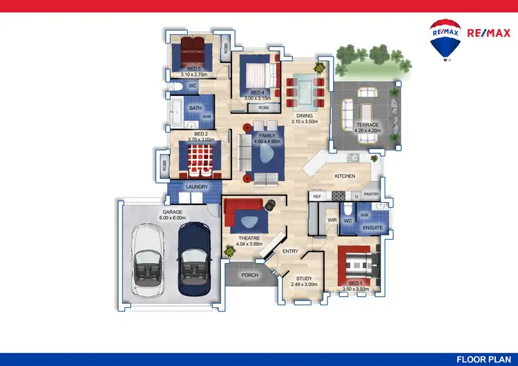 Floorplan of Homely house listing, 123 Cosmos Avenue, Banksia Beach QLD 4507