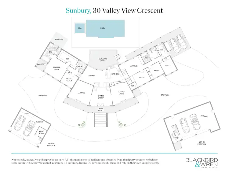 Floorplan of Homely house listing, 30 Valley View Crescent, Sunbury VIC 3429
